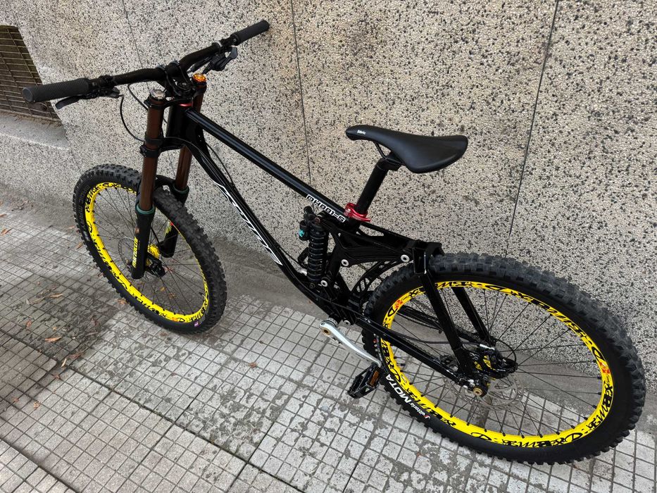 K9INE DH001-S 26''/Marzocchi 380 C2R2 Titanium/FOX DHX2/велосипед DH