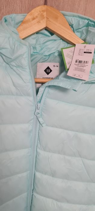 geacă, culoare bleu