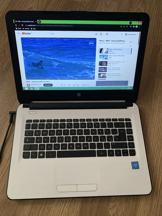 Laptop Hp Slim display 14,6 led ssd disk functional cu incarcator