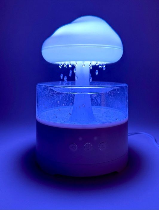 Увлажнитель воздуха ночник Led подсветкой с Bluetooth колонкой