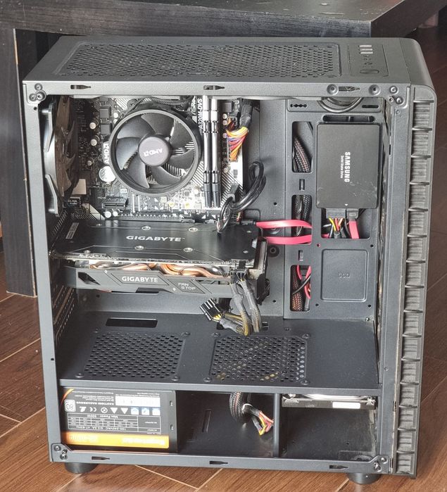 SCHIMB cu BICICLETA Sistem Desktop AMD 3 1200 16Gb RAM  GIGABYTE RX480