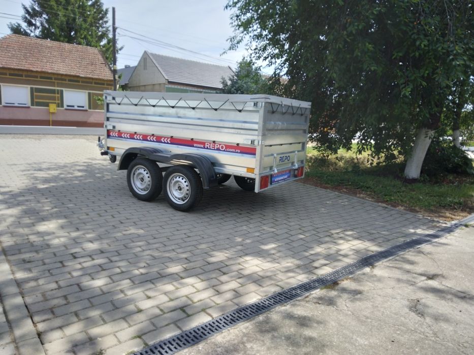 Remorca Repo QRDS 2,40x1,25m Tandem 750kg
