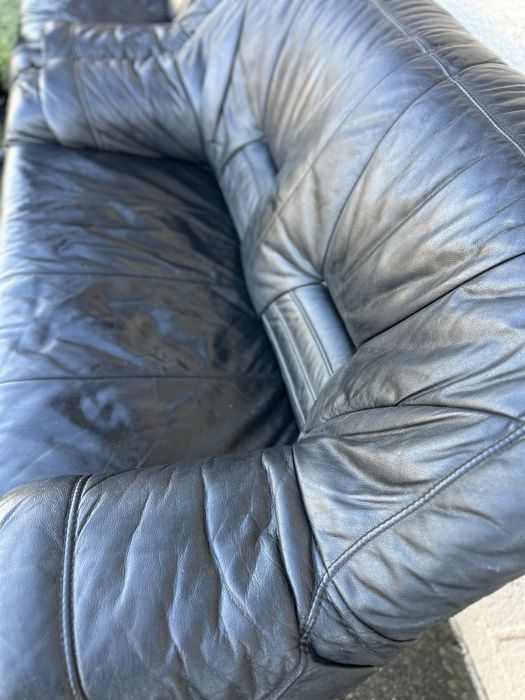 Комплект кожени дивани 3-ка + 2-ка – естествена кожа