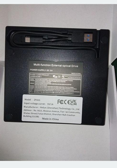 Dvd portabil 8x1 pentru calculator, leptop.