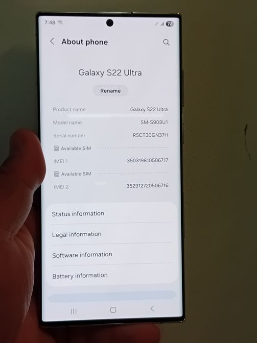 Samsung Galaxy S22 Ultra