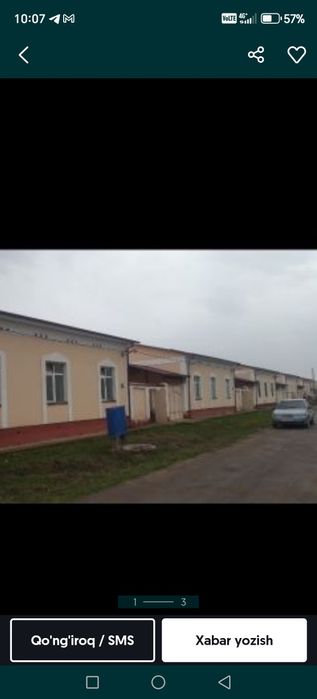 6 sotik 4 xona katij QARSHI SHARSHARA BOGOBOTDA YULNI USTI sotiladi