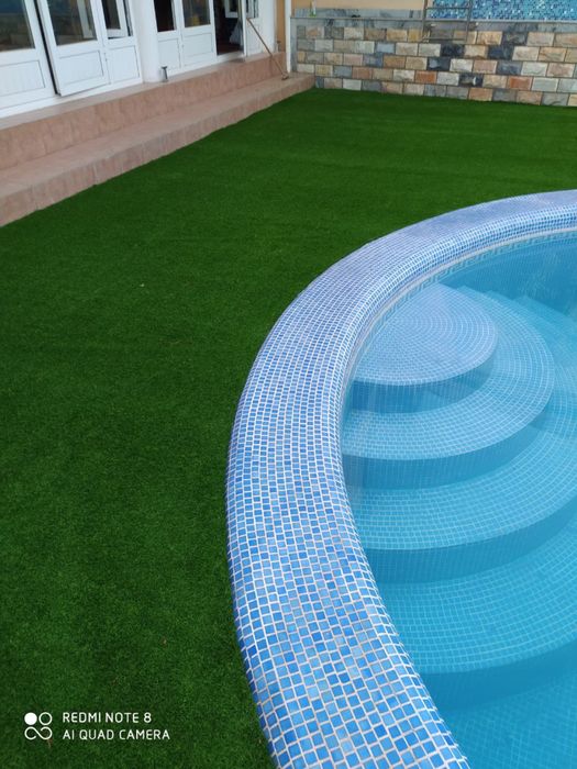 Искусственный газон ландшафтный оптом установка suniy chim трава