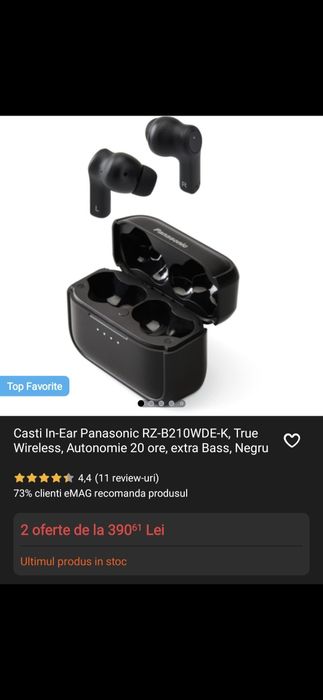 De vânzare buda Panasonic noi