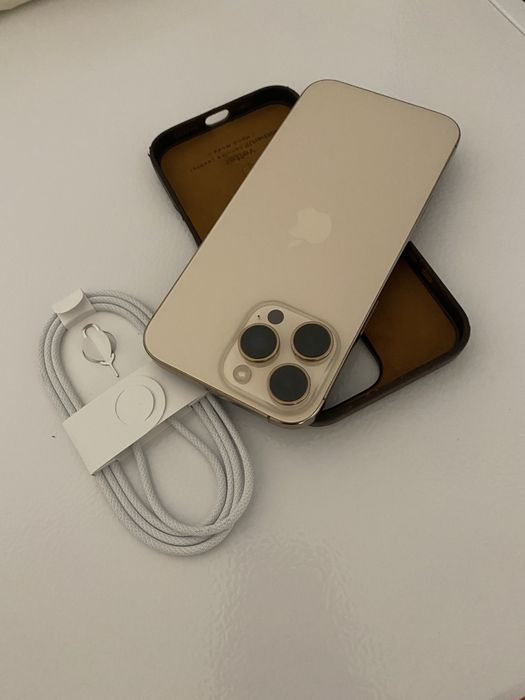 iPhone 16 pro ca NOU 93%bateria 128gb 364 cicluri de încărcare