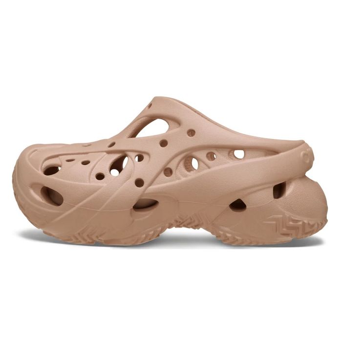 Crocs оригинал Caged clogs кроксы бежевые