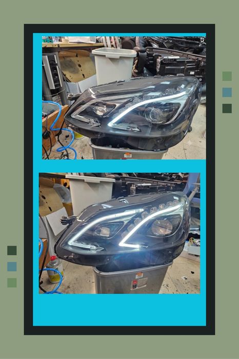 Ремонт на дневни светлини Mercedes E класа W212 W207 remont na drl