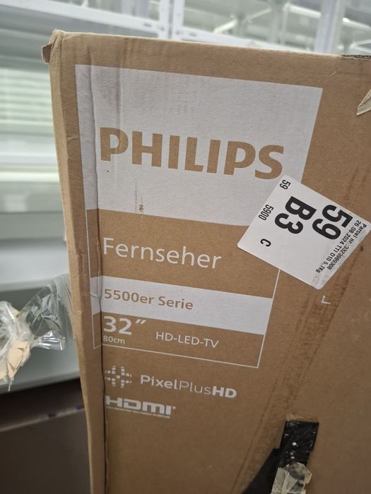 Чисто нови, неразопаковани телевизори Philps 32 инча.