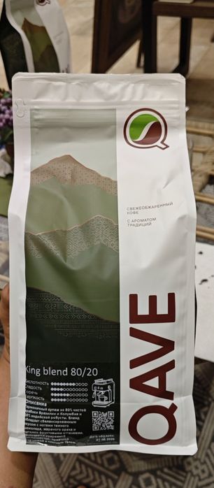 Кофе зерновой Qave 80/20