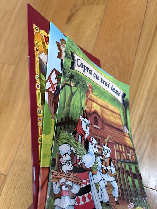 Set 4 carti Ion Creanga si altii