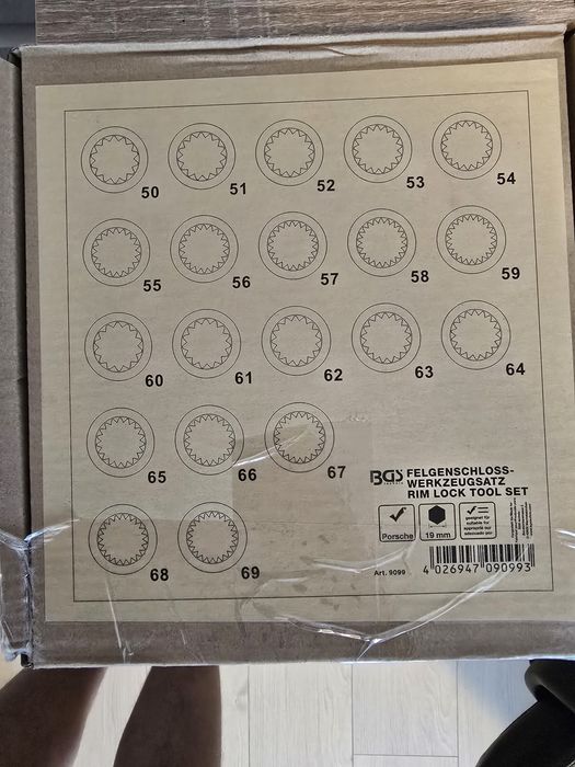 Chei antifurt Vw, Audi, Porsche