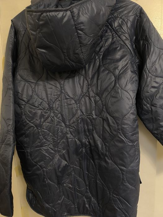 Осенняя куртка синяя