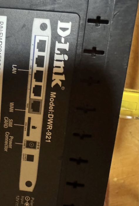 Router D link 4G LTE Router DWR-921