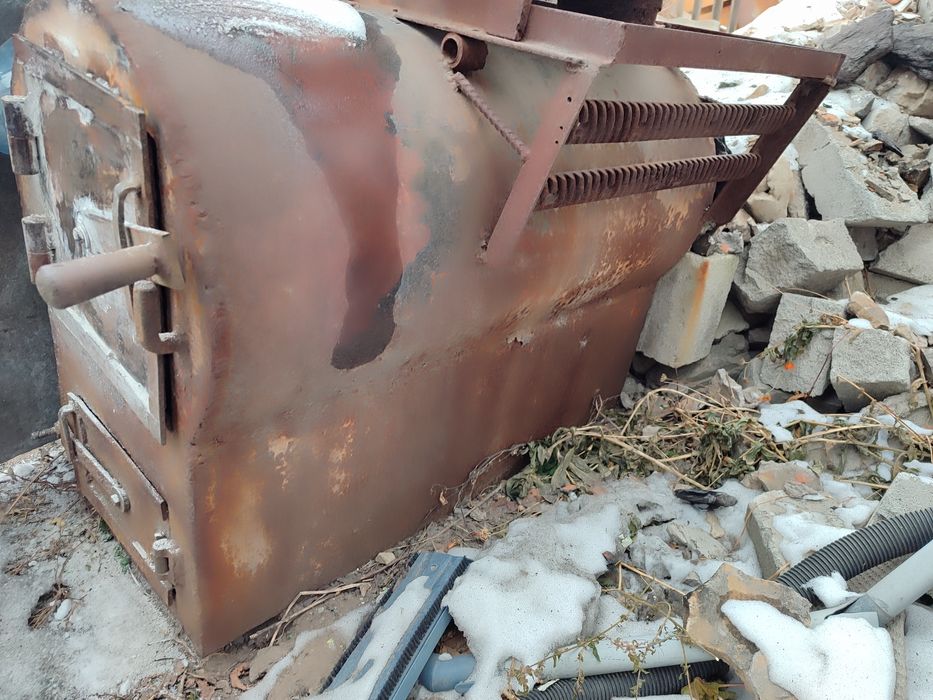 Печь для бани хорошем состояний