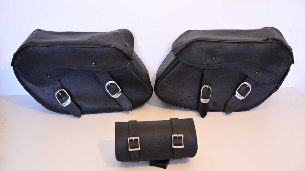 coburi piele Harley Davidson Dyna cutii laterale saddlebags