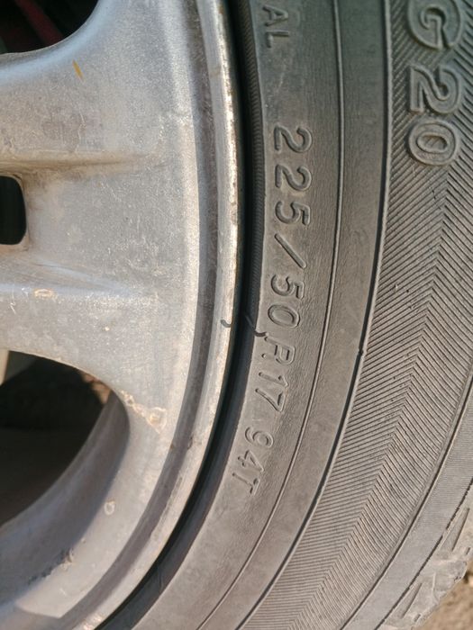 Обмен диски с резиной 17 на 15