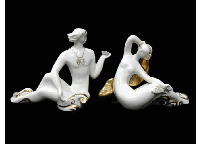 Комплект порцеланови фигури статуетки СССР, Украйна