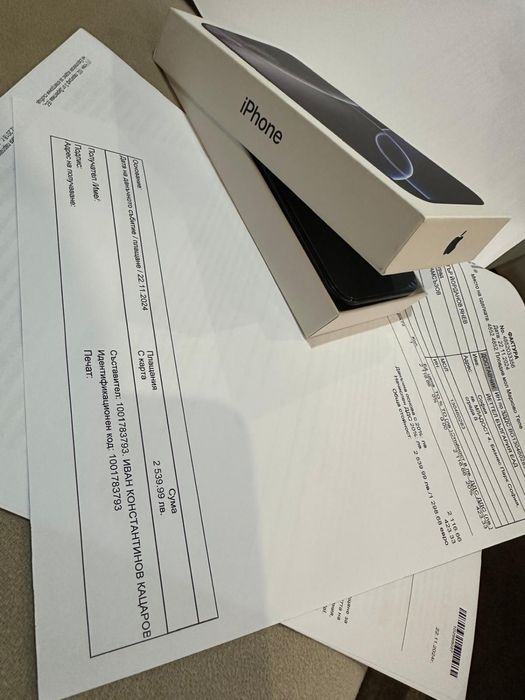 iPhone 16 Pro Max 256 с гаранция 24 месеца