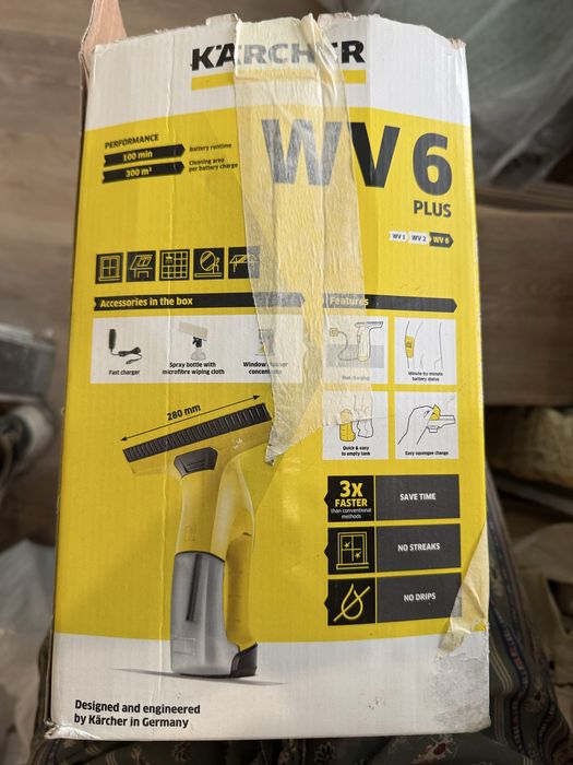 Стеклоочиститель Karcher WV 6 Plus