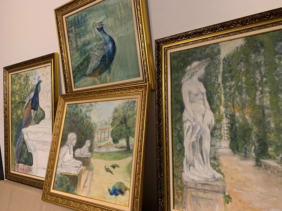Exclusiviste, Artă consacrată - Ansamblu 4 picturi