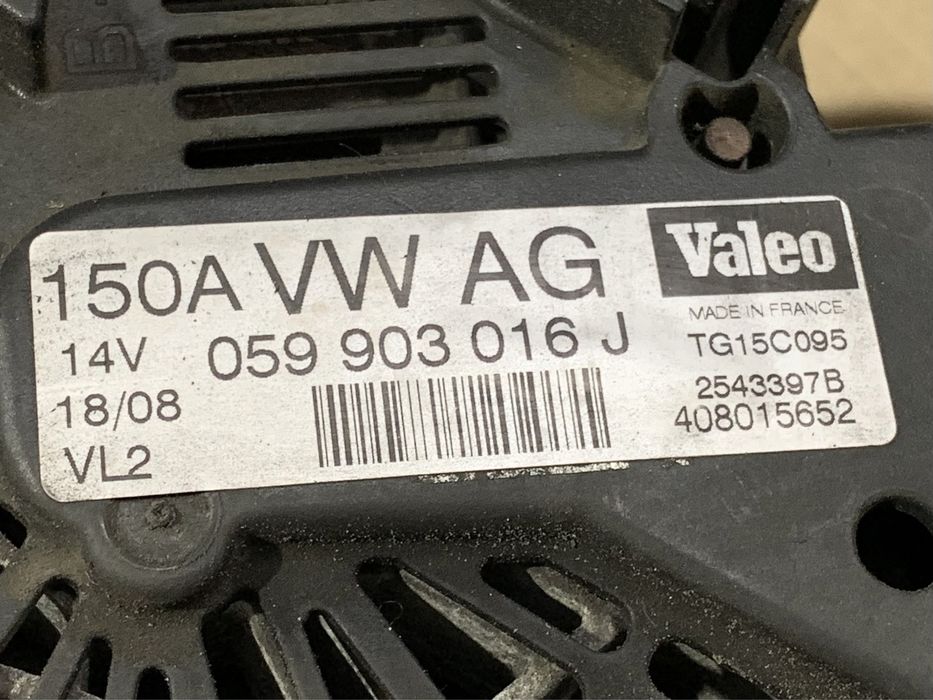 Alternator 059903016J / 059903016G Audi A4 A5 Q5, 2.7 / 3.0 TDI