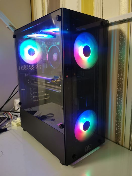 Unitate PC Gaming Ryzen 5 PRO 4650G, 16 GB RAM , rx 5700 xt, 512GB SSD