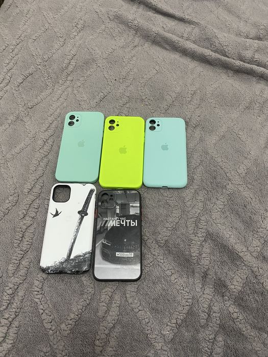 Чехлы на IPhone 11 За 1 шт 500тг