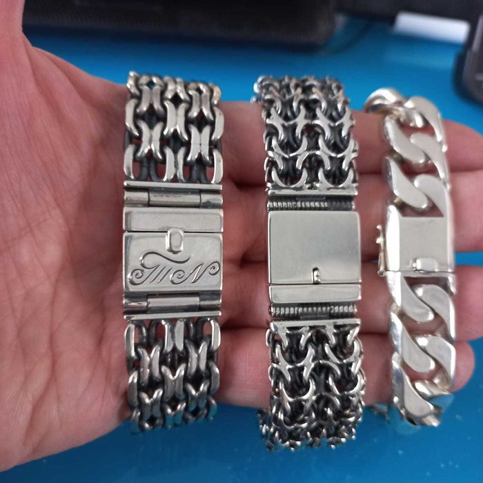 Цепочки серебро 925