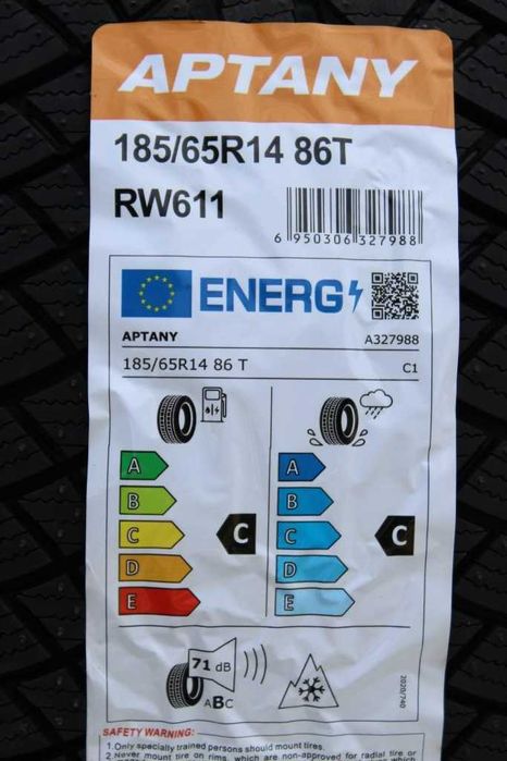 Anvelope iarna noi 185/65R14, 86T, Aptany, DOT 2025