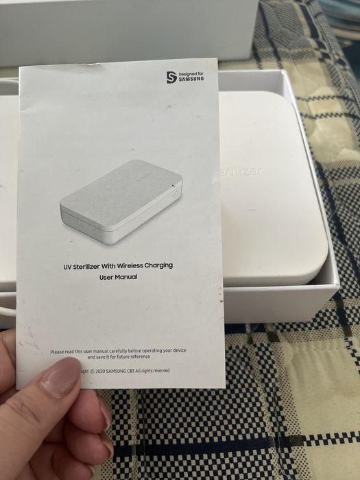 Уф-стерилизатор с зарядчиком