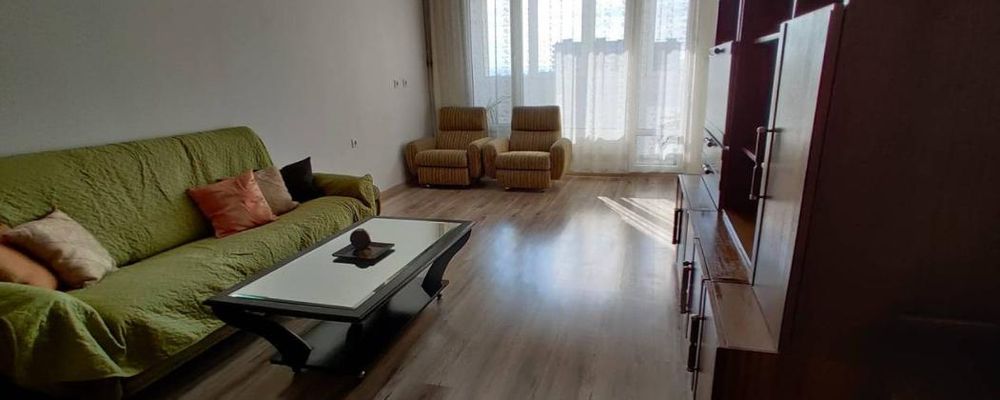 Дава се под наем Двустаен апартамент в Бургас, Меден рудник - зона А - 66 кв.м за 255 € - Снимка #1