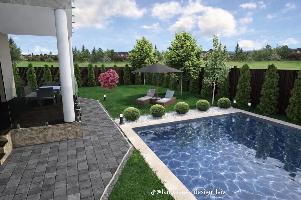 Газон Автополив Дизайн