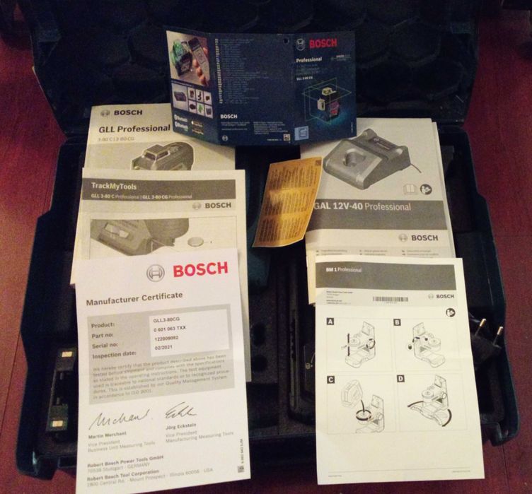 Laser  BOSCH  GLL 3-80 CG  , Relele 24 v , modul amplificator 5.1