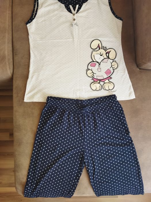 Халат и нощница в комплект + лятна пижама