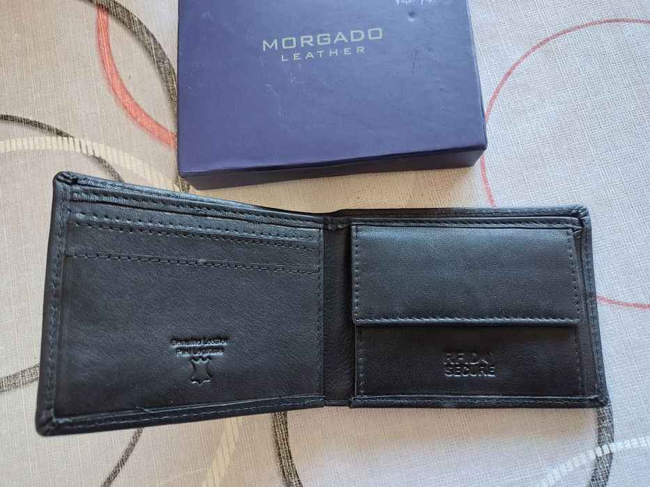 Мъжки портфейл от естествена кожа