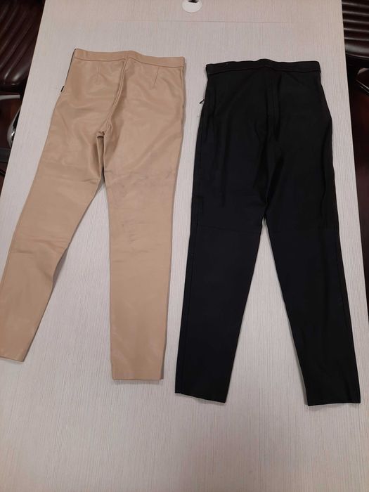 Pantaloni Zara piele exologica, M