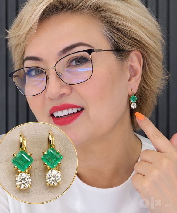 Серьги с бриллиантами