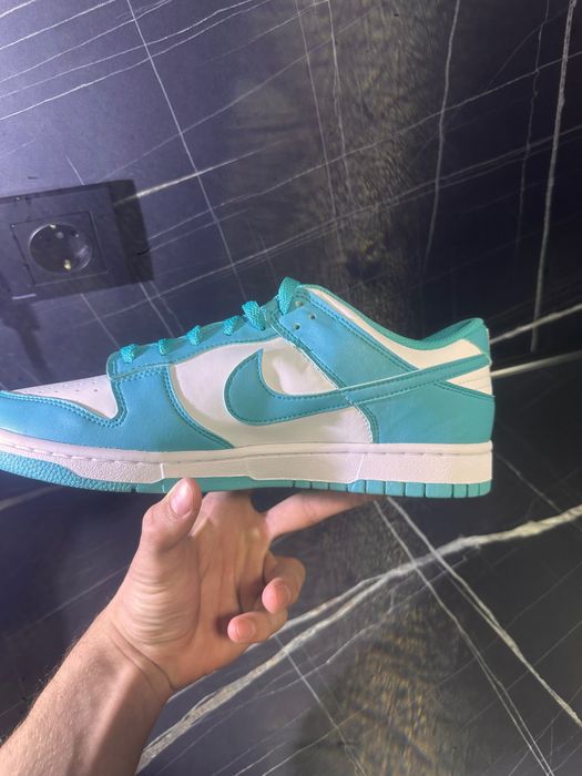 Nike dunk low в син цвят