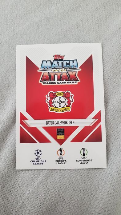 Card de fotbal match attax
