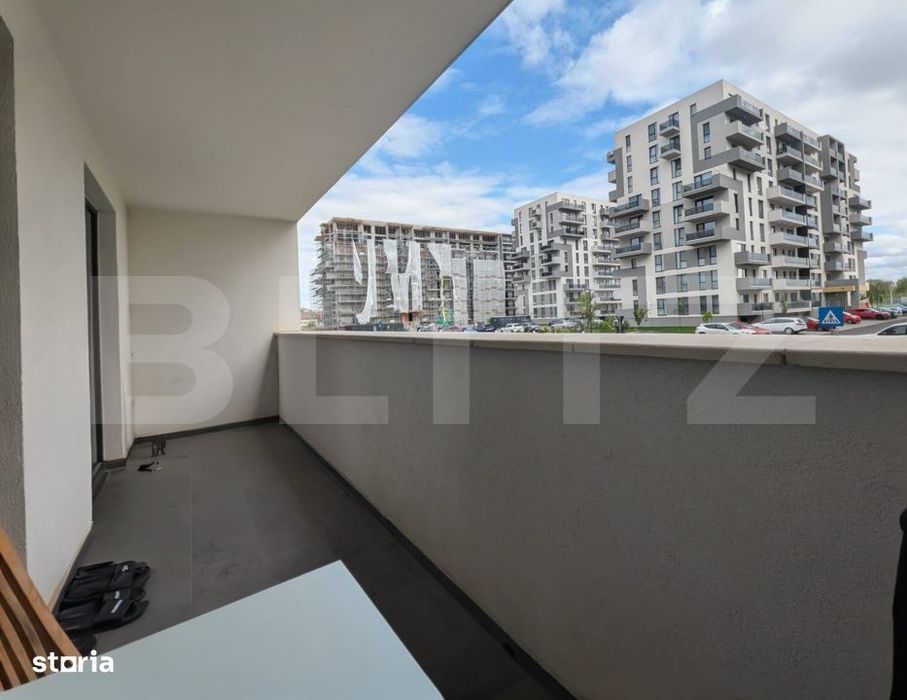 Apartament modern 2 camere + balcon – zona Prima Arena