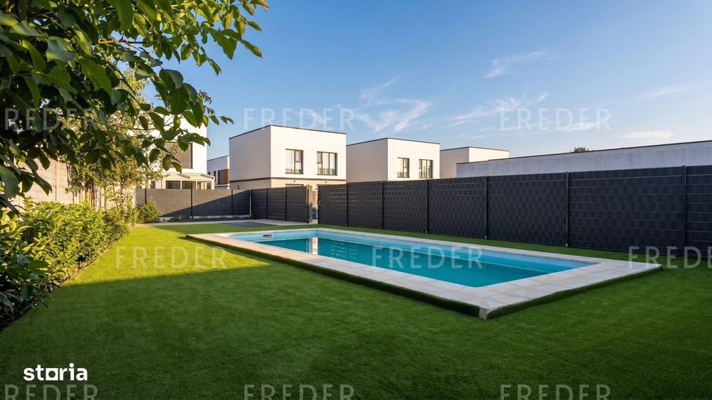 Casa de vanzare cu piscina in complex