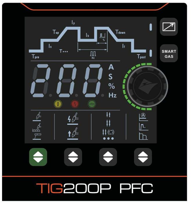 Заваръчен апарат, ВИГ, DC, Jasic EVO TIG 200P