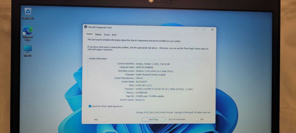 Laptop Lenovo ultraportabil Thinkpad L14 G1 , cu Intel i5-10310U