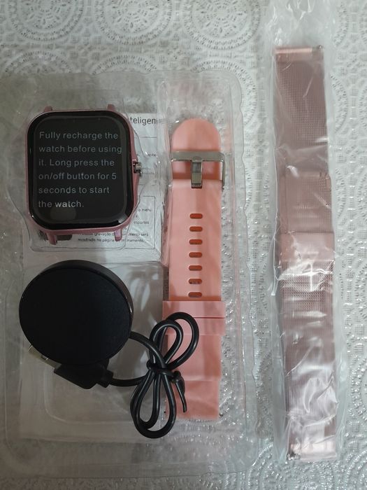 Smart watch розовый