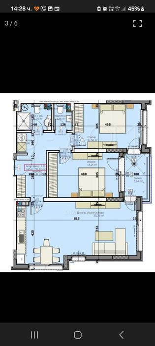 Продава се Тристаен апартамент в Стара Загора, Операта - 121 кв.м за 621 €/кв.м - Снимка #9