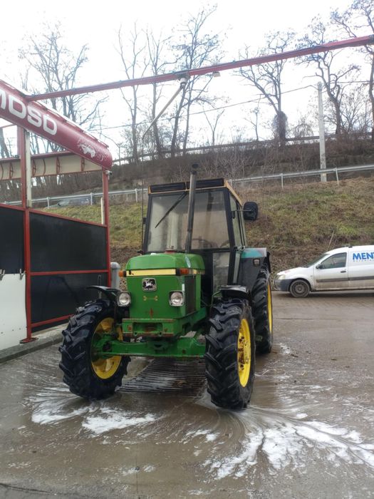 Deutz fahr d65 john deere 1640 incarcator frontal inmatriculat carte